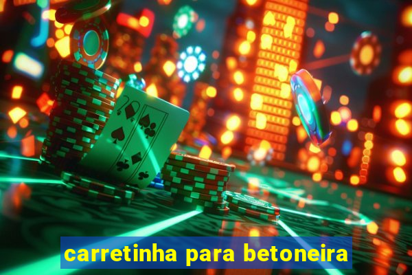 carretinha para betoneira